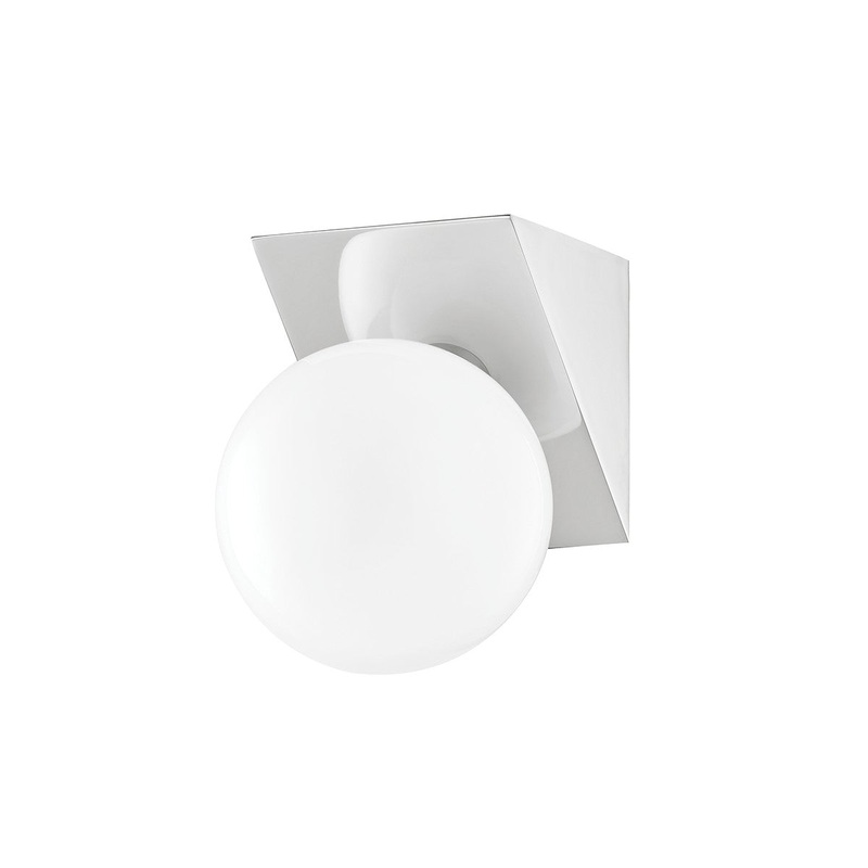 Mitzi H385301-PN Aspyn One Light Bath Bracket, Polished Nickel