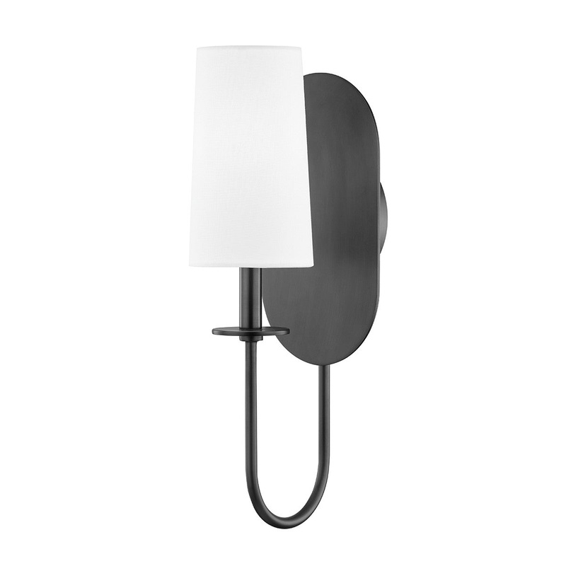 Mitzi H395101-OB Lara One Light Wall Sconce, Old Bronze