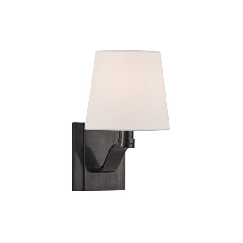 Hudson Valley 2461-OB Clayton One Light Wall Sconce, Old Bronze (Discontinued)