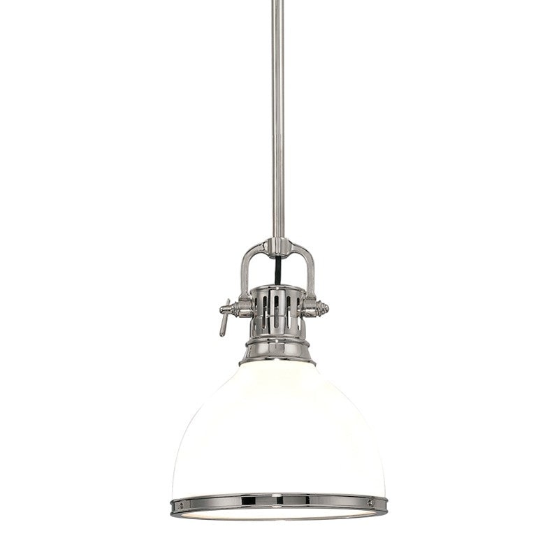 Hudson Valley 2623-PN Randolph One Light Pendant, Polished Nickel