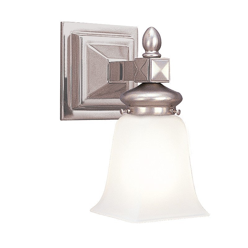 Hudson Valley 2821-SN Cumberland One Light Bath Bracket, Satin Nickel (Discontinued)