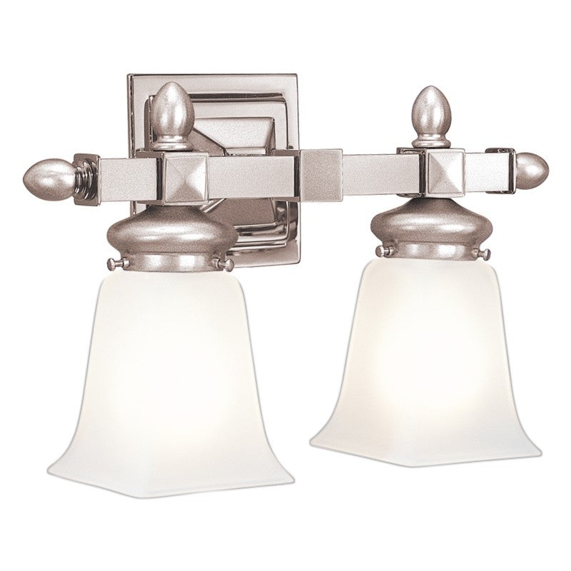 Hudson Valley 2822-SN Cumberland Two Light Bath Bracket, Satin Nickel (Discontinued)