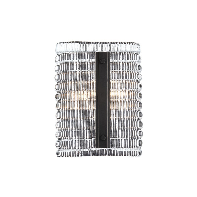 Hudson Valley 2852-OB Athens Two Light Wall Sconce, Old Bronze
