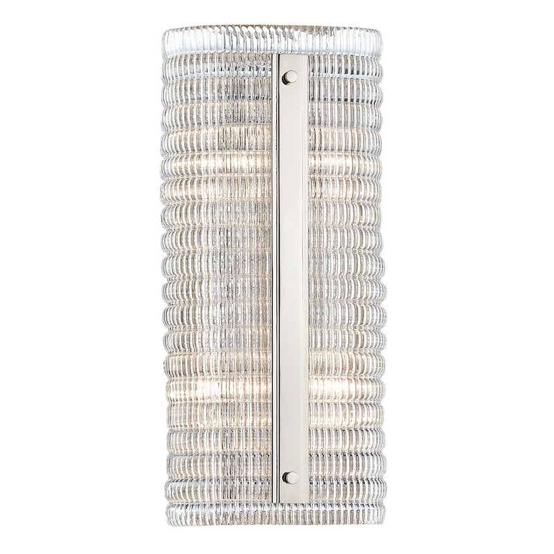 Hudson Valley 2854-PN Athens Four Light Wall Sconce, Polished Nickel
