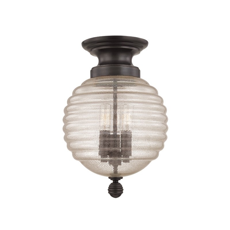 Hudson Valley 3200-OB Coolidge Three Light Flush Mount, Old Bronze (Discontinued)