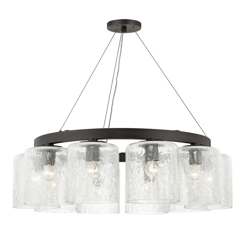 Hudson Valley 3234-OB Charles Ten Light Chandelier, Old Bronze
