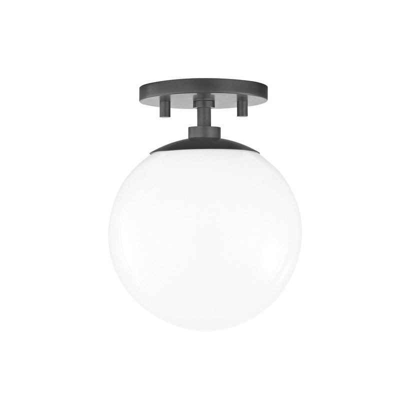 Mitzi H105601-OB Stella One Light Semi Flush Mount, Old Bronze