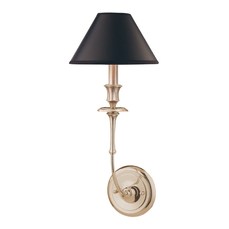 Hudson Valley 1861-AN Jasper One Light Wall Sconce, Antique Nickel (Discontinued)
