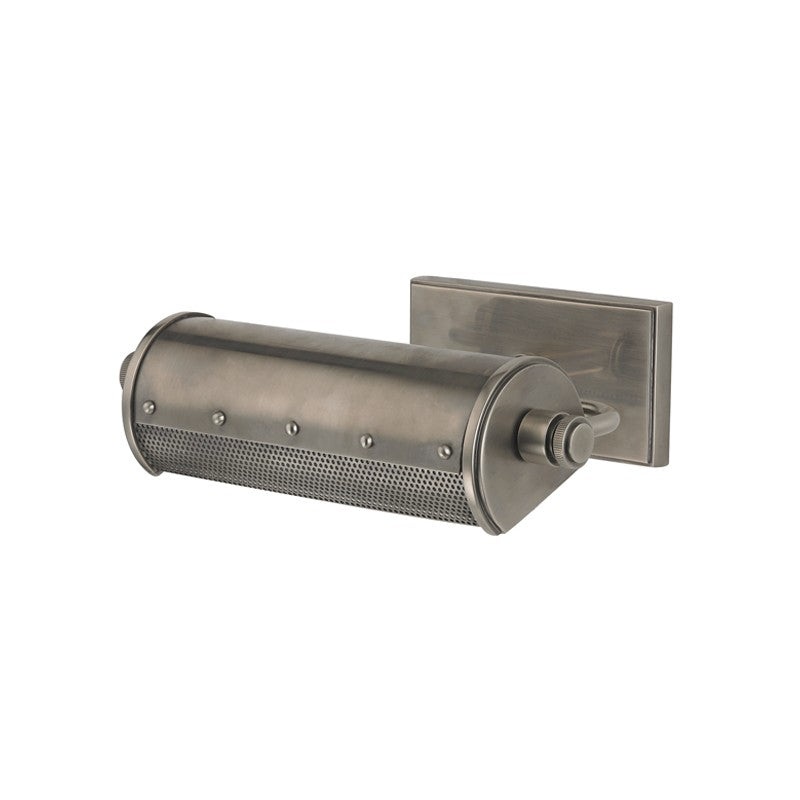 Hudson Valley 2100-HN Gaines One Light Picture Light, Historic Nickel