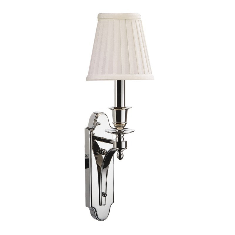 Hudson Valley 2121-PN Beekman One Light Wall Sconce, Polished Nickel