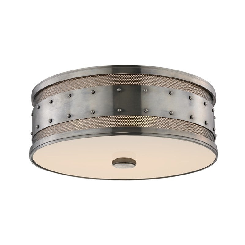 Hudson Valley 2206-HN Gaines Three Light Flush Mount, Historic Nickel