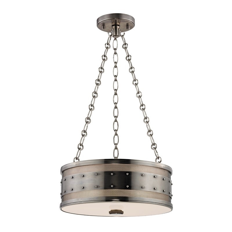 Hudson Valley 2216-HN Gaines Three Light Pendant, Historic Nickel