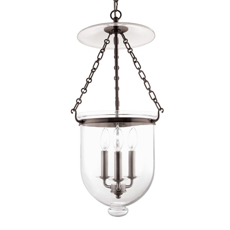 Hudson Valley 254-OB-C1 Hampton Three Light Pendant, Old Bronze