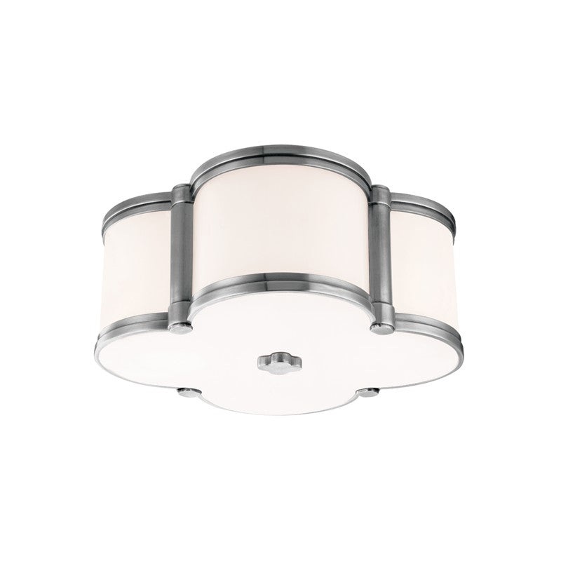 Hudson Valley 1212-PN Chandler Two Light Flush Mount, Polished Nickel