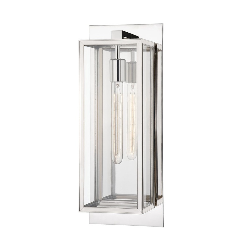 Hudson Valley 1541-PN Sea Cliff One Light Wall Sconce, Polished Nickel (Discontinued)