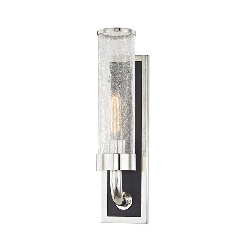 Hudson Valley 1721-PN Soriano One Light Wall Sconce, Polished Nickel (Discontinued)