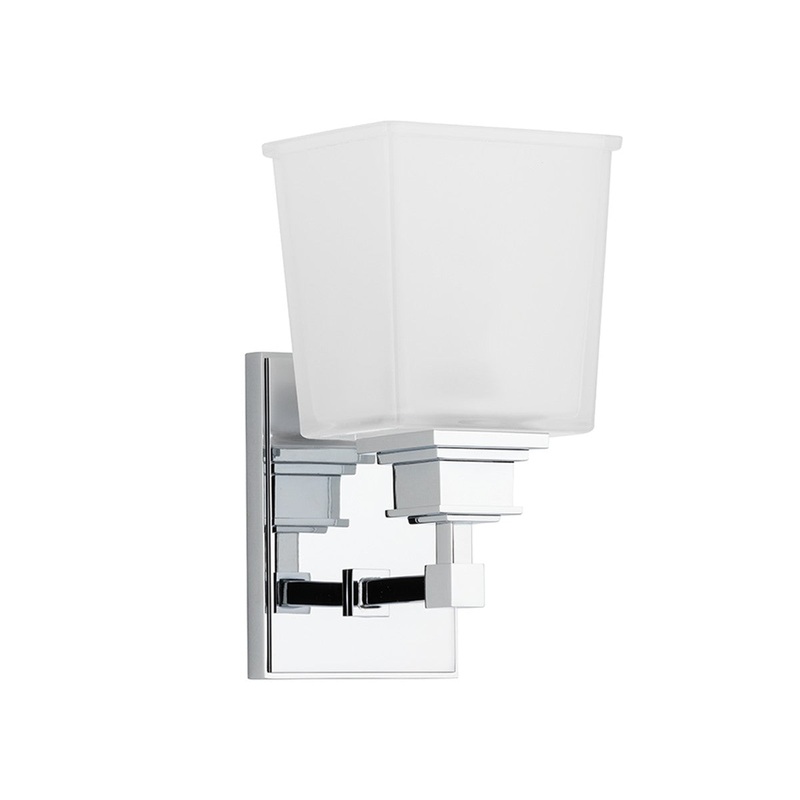 Hudson Valley 1951-PC Berwick One Light Bath Bracket, Polished Chrome (Discontinued)
