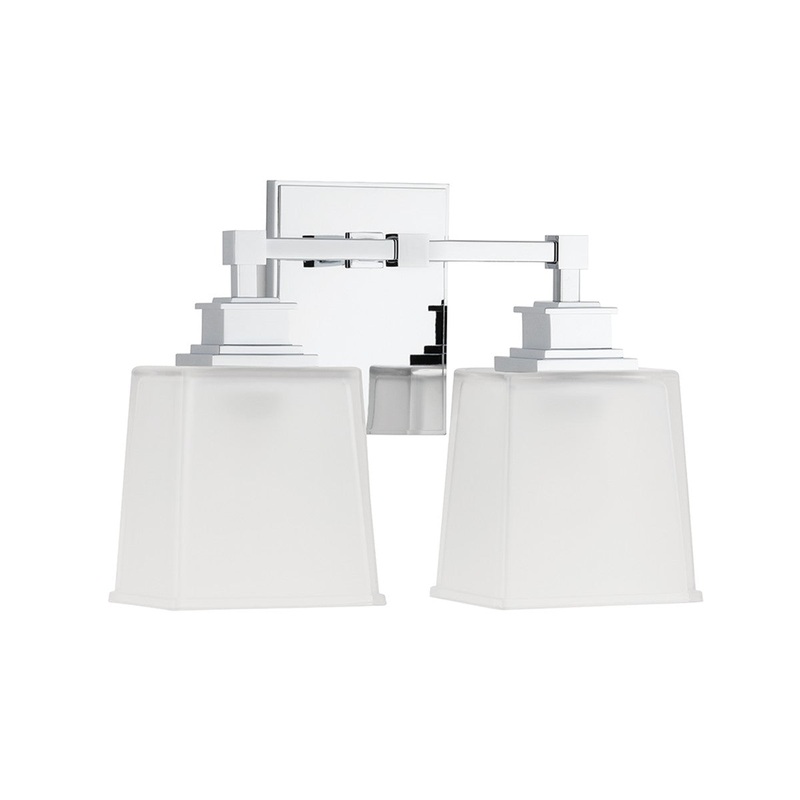 Hudson Valley 1952-PC Berwick Two Light Bath Bracket, Polished Chrome (Discontinued)