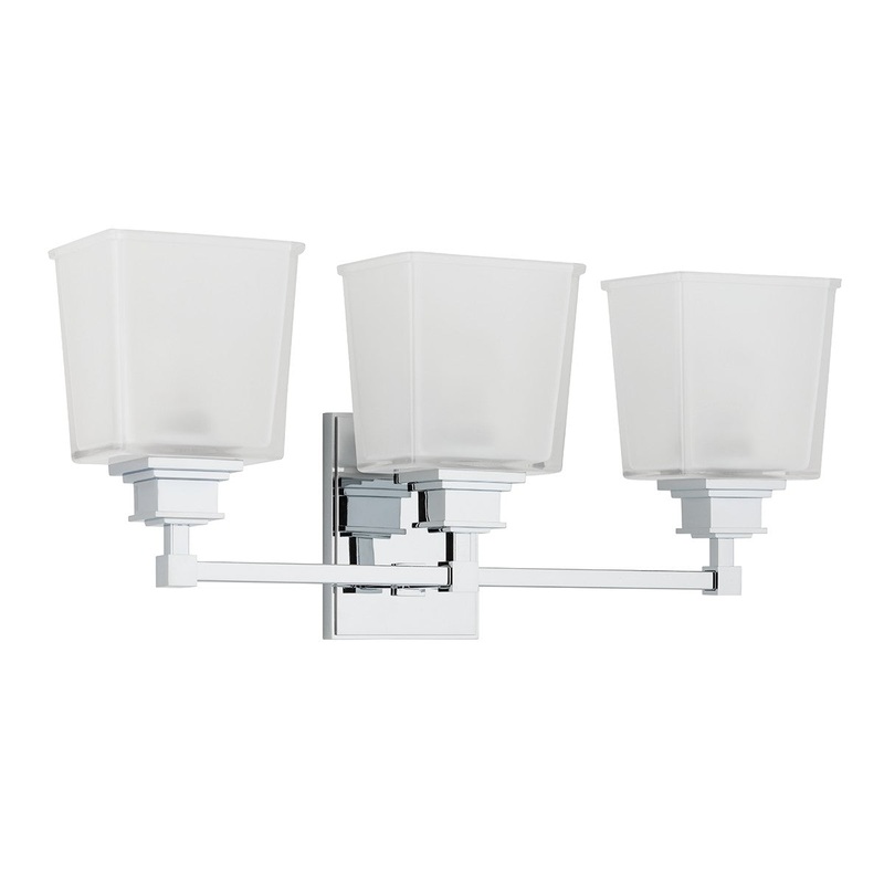 Hudson Valley 1953-PC Berwick Three Light Bath Bracket, Polished Chrome (Discontinued)