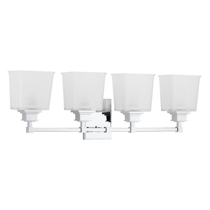 Hudson Valley 1954-PC Berwick Four Light Bath Bracket, Polished Chrome (Discontinued)