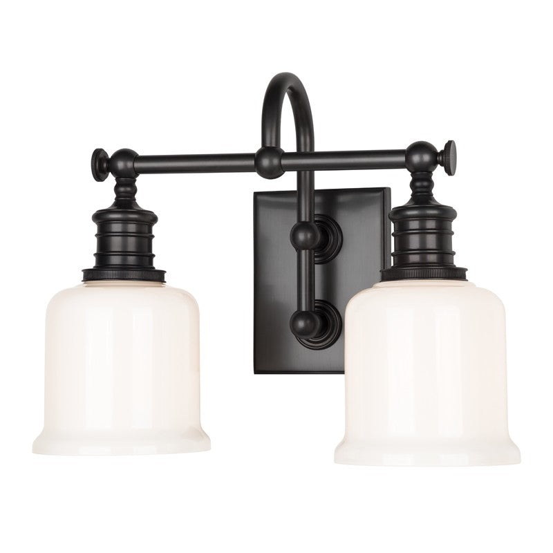 Hudson Valley 1972-OB Keswick Two Light Bath Bracket, Old Bronze