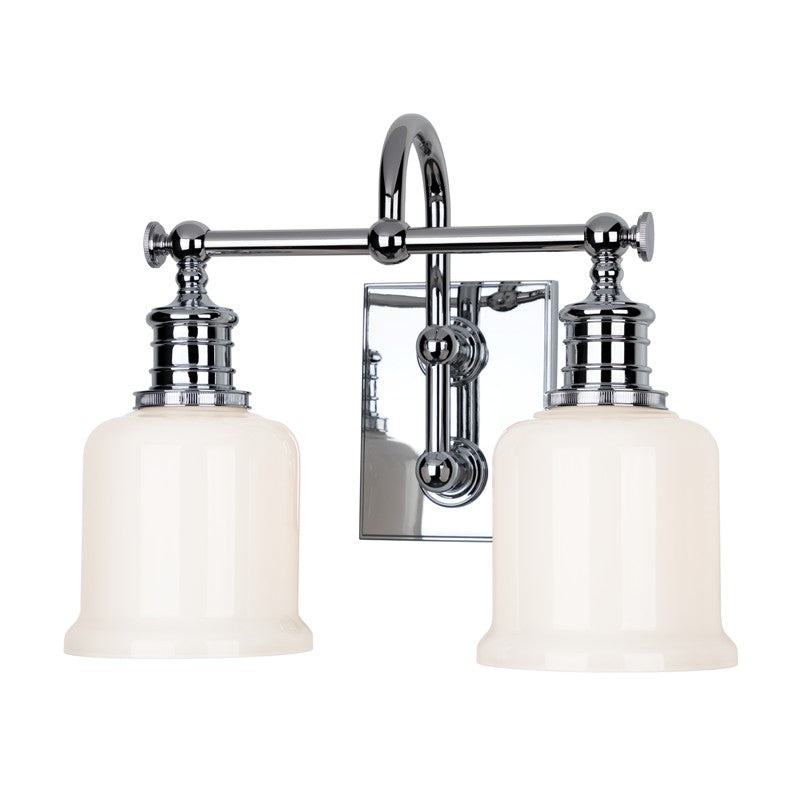Hudson Valley 1972-PC Keswick Two Light Bath Bracket, Polished Chrome