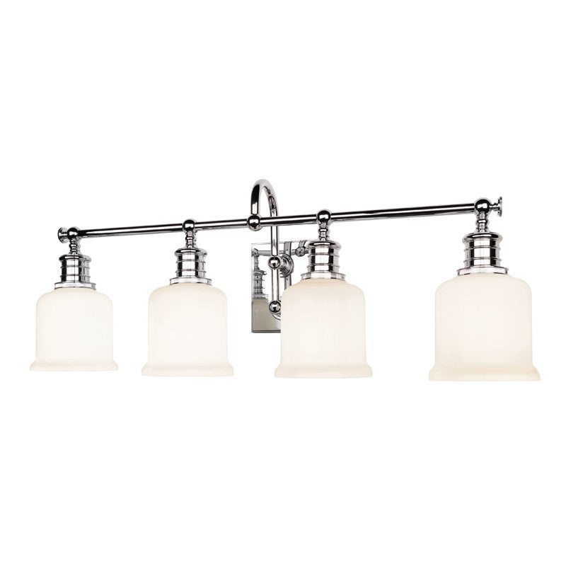 Hudson Valley 1974-PC Keswick Four Light Bath Bracket, Polished Chrome