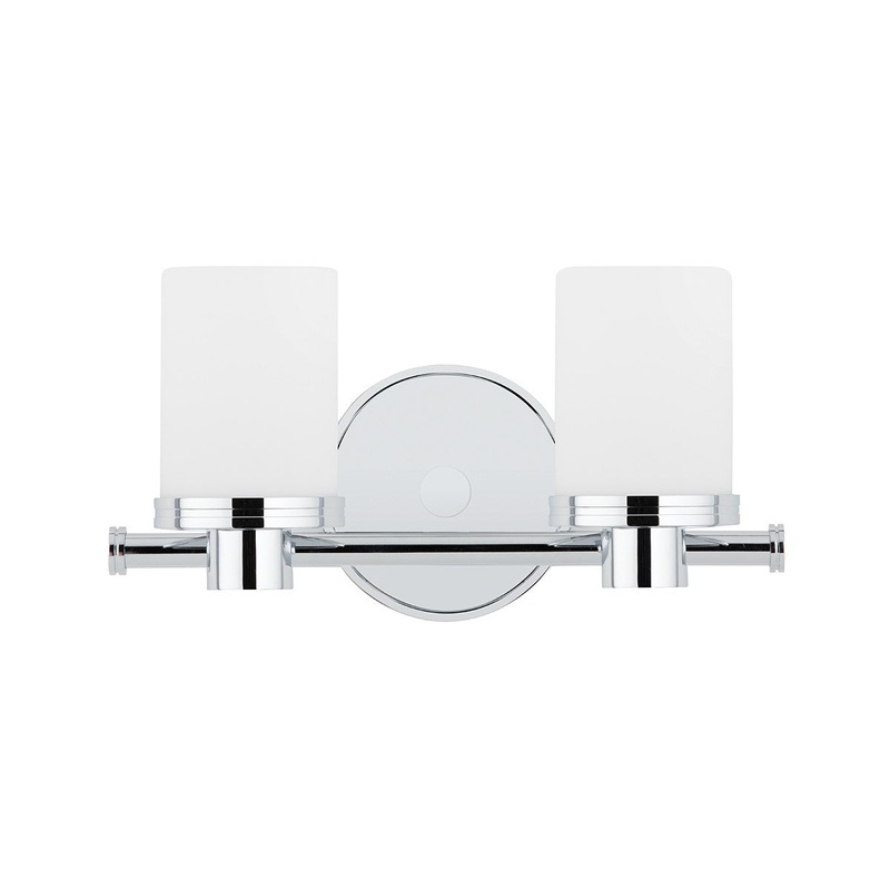 Hudson Valley 2052-PC Southport Two Light Bath Bracket, Polished Chrome (Discontinued)