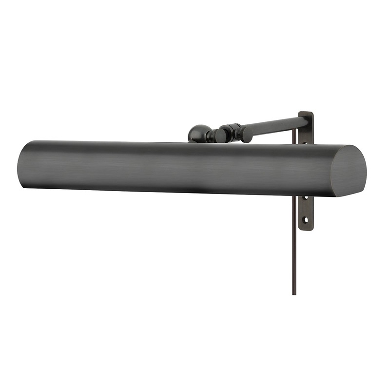 Hudson Valley 2416-DB Vernon Two Light Picture Light With Plug, Distressed Bronze