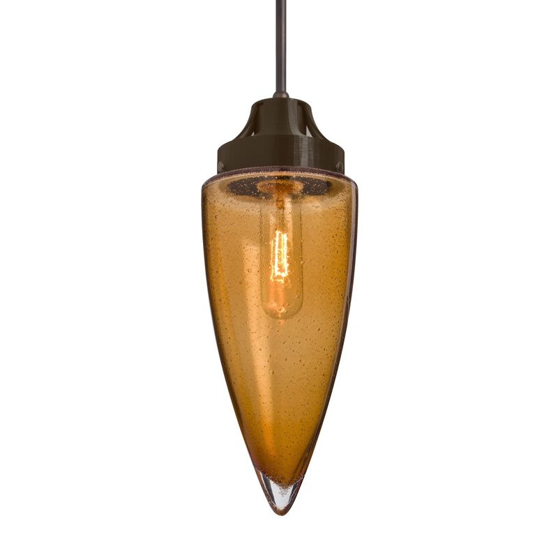 Besa 1JC-SULUAM-BR Sulu One Light Pendant Bronze