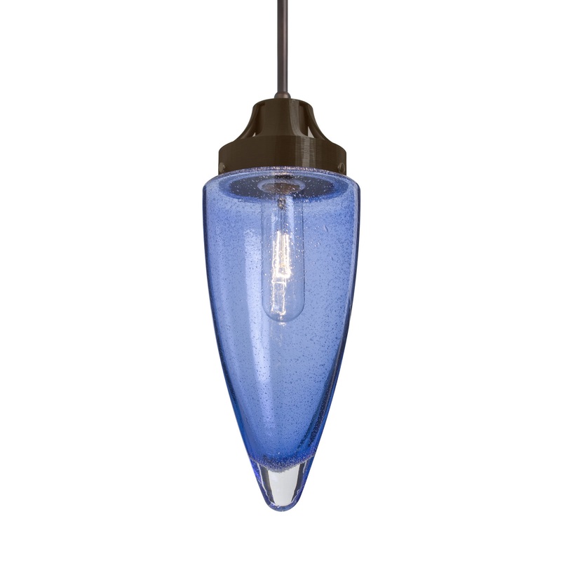 Besa 1JC-SULUBL-BR Sulu One Light Pendant Bronze