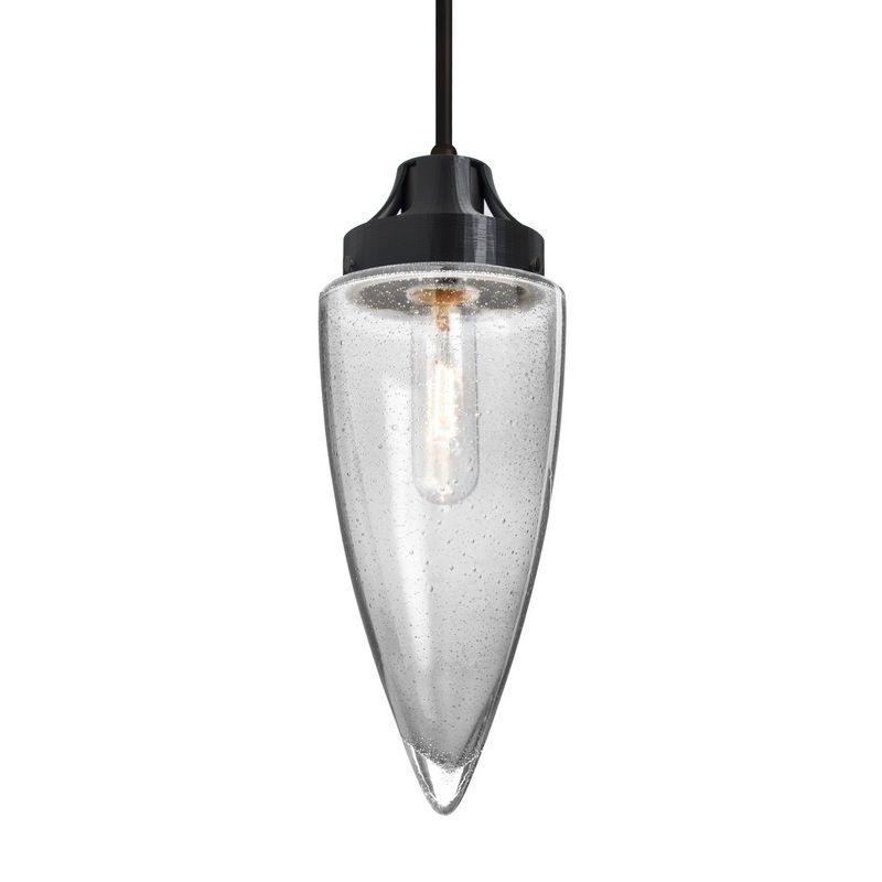 Besa 1JC-SULUCL-BK Sulu One Light Pendant Black