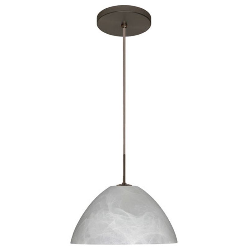 Besa 1JT-420152-BR Tessa One Light Pendant Bronze