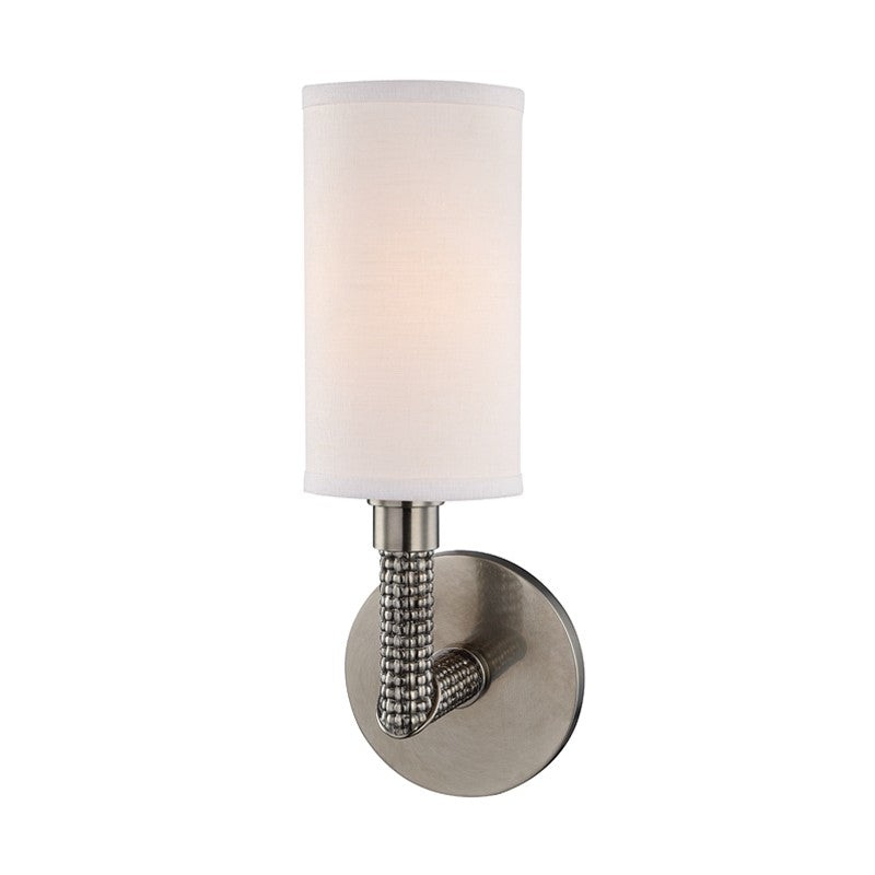 Hudson Valley 1021-HN Dubois One Light Wall Sconce, Historic Nickel (Discontinued)