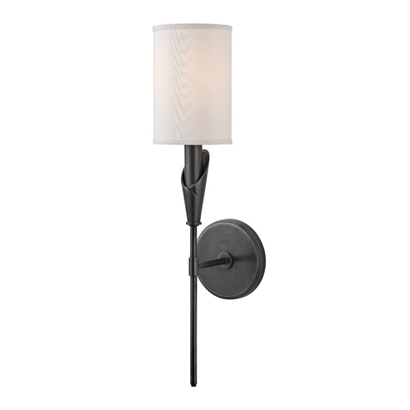 Hudson Valley 1311-OB Tate One Light Wall Sconce, Old Bronze (Discontinued)