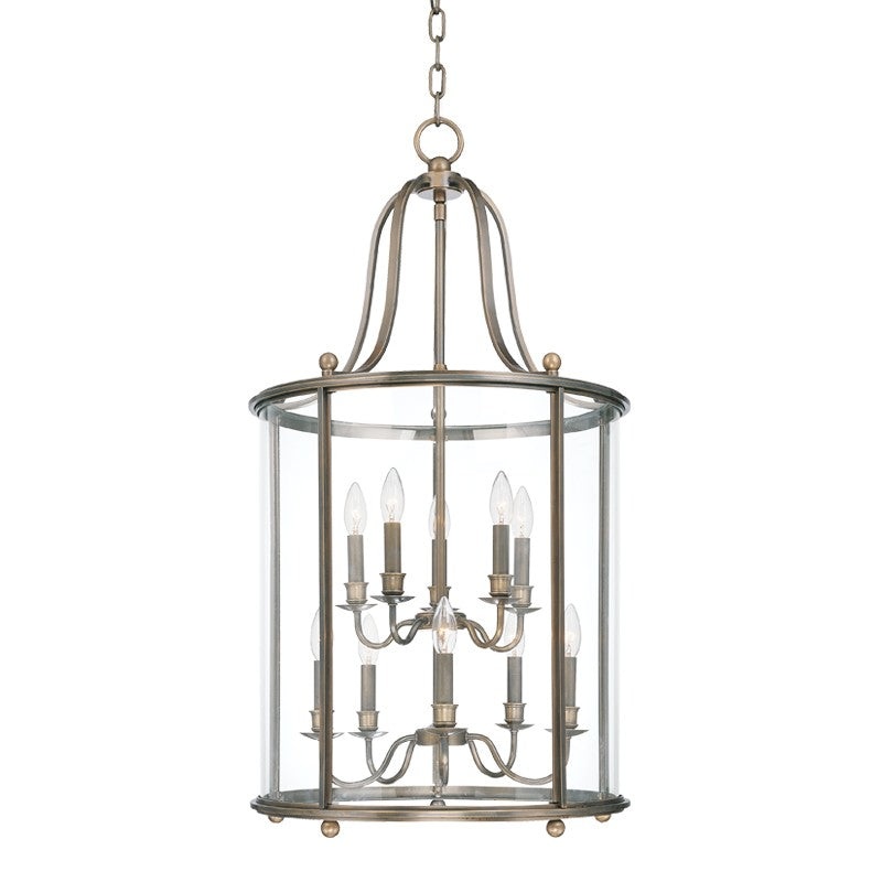 Hudson Valley 1320-DB Mansfield Ten Light Pendant, Distressed Bronze (Discontinued)