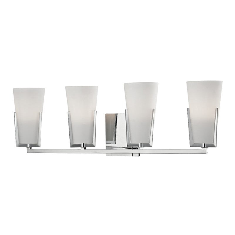 Hudson Valley 1804-PC Upton Four Light Bath Bracket, Polished Chrome (Discontinued)