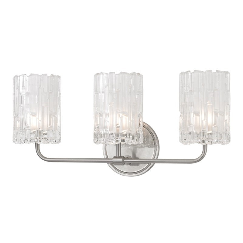 Hudson Valley 1333-SN Dexter Three Light Bath Bracket, Satin Nickel