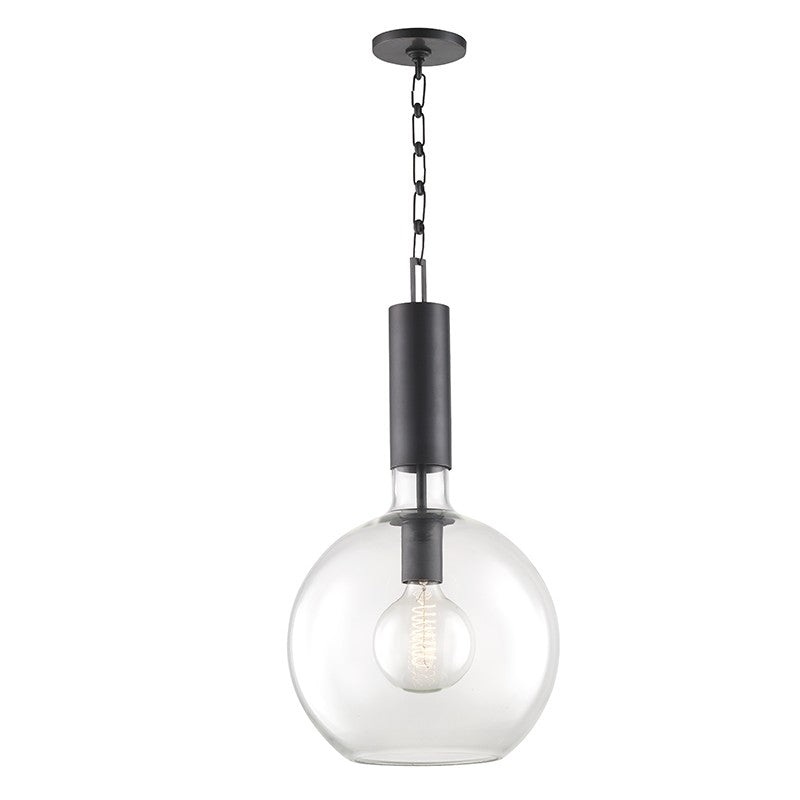 Hudson Valley 1413-OB Raleigh One Light Pendant, Old Bronze (Discontinued)