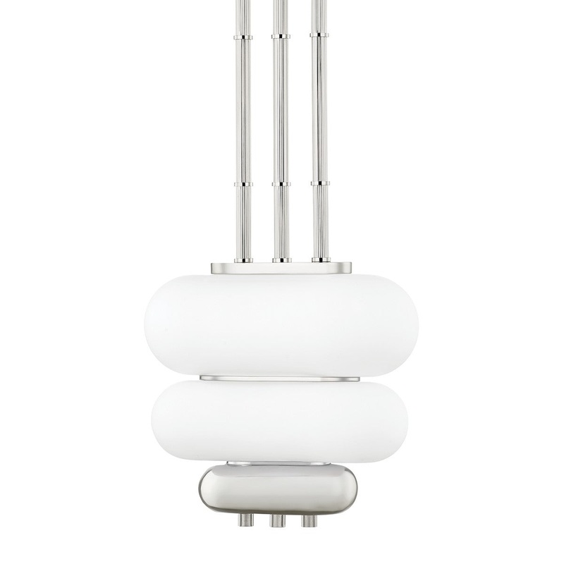 Hudson Valley KBS1354702-BN Palisade Two Light Pendant, Burnished Nickel (Discontinued)