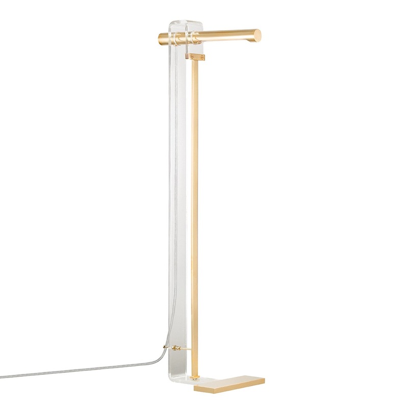 Hudson Valley L1055-AGB Hillcrest One Light Floor Lamp, Aged Brass (Discontinued)