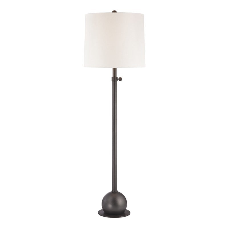 Hudson Valley L116-OB-WS Marshall One Light Floor Lamp, Old Bronze (Discontinued)
