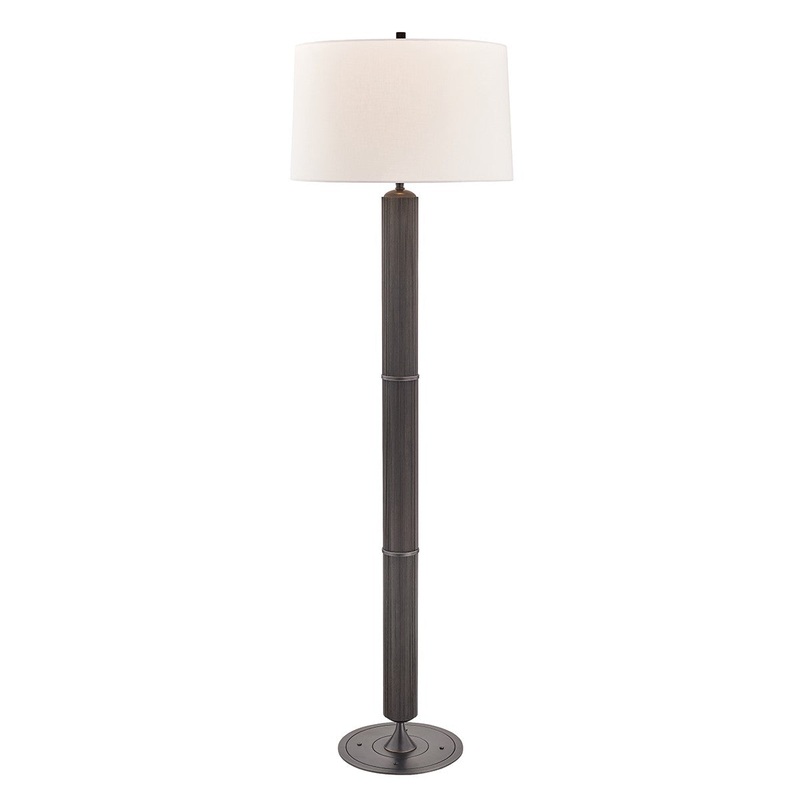 Hudson Valley L1189-OB Tompkins One Light Floor Lamp, Old Bronze (Discontinued)