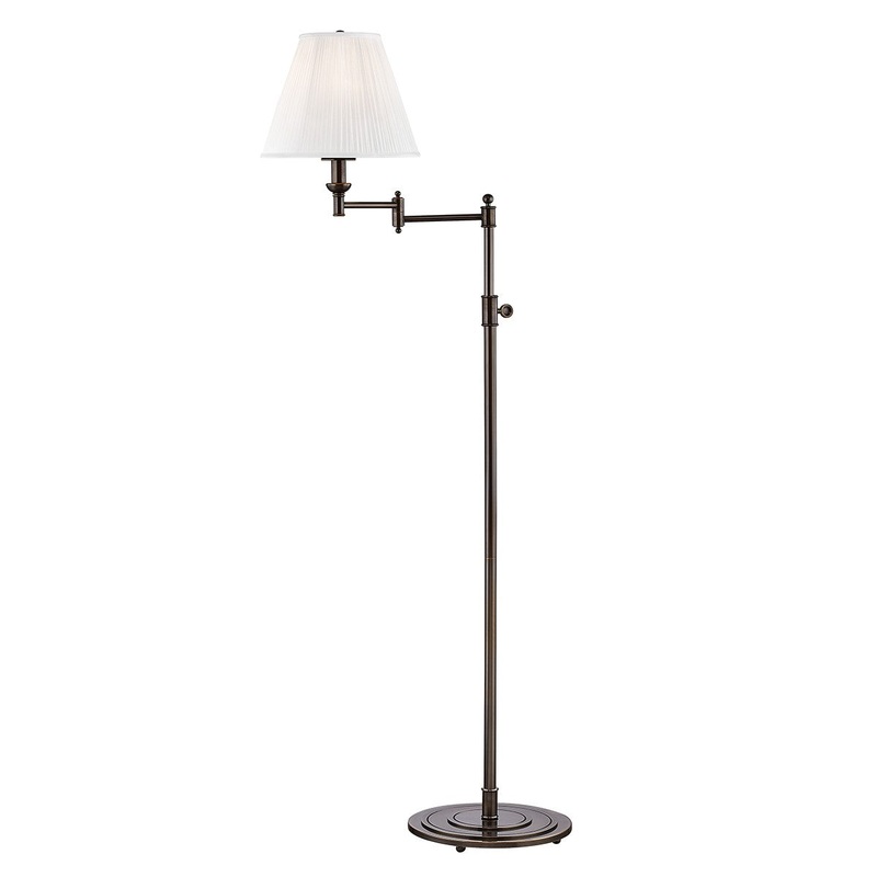 Hudson Valley MDSL601-DB Signature No.1 One Light Floor Lamp, Distressed Bronze