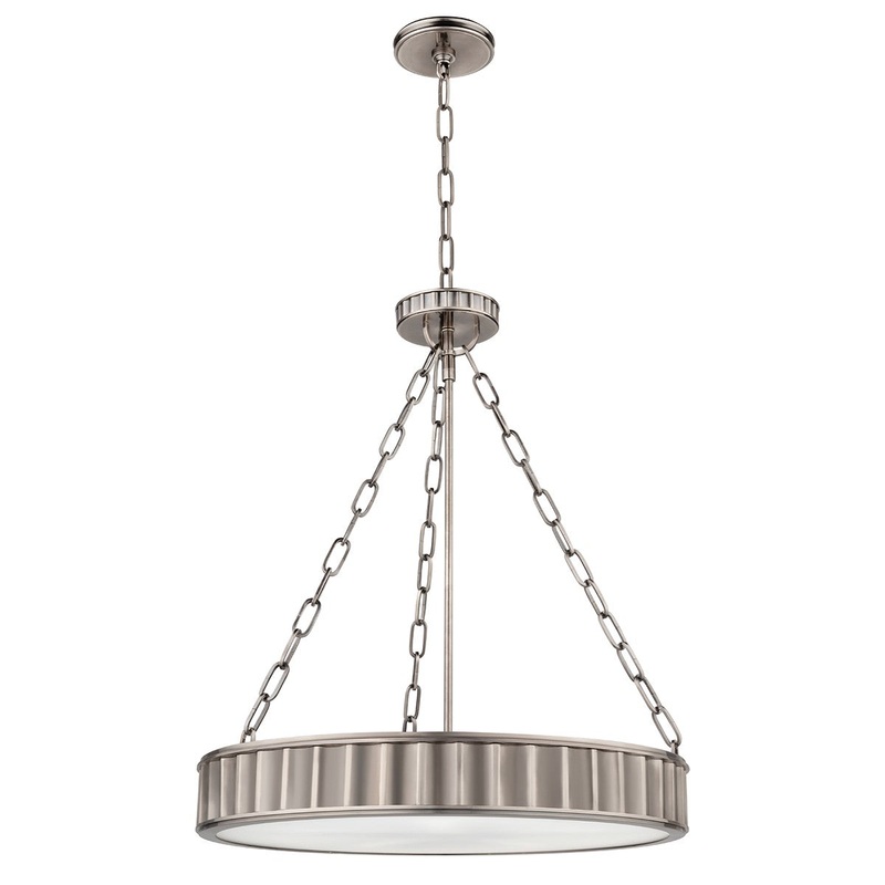 Hudson Valley 902-HN Middlebury Five Light Pendant, Historic Nickel (Discontinued)