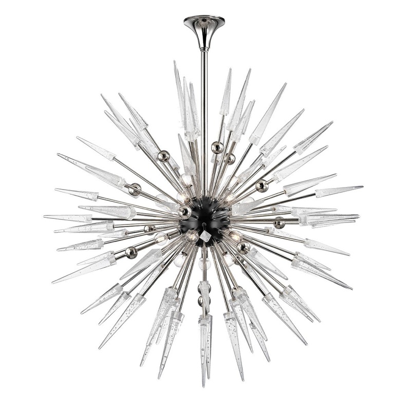 Hudson Valley 9048-PN Sparta 18 Light Chandelier, Polished Nickel (Discontinued)