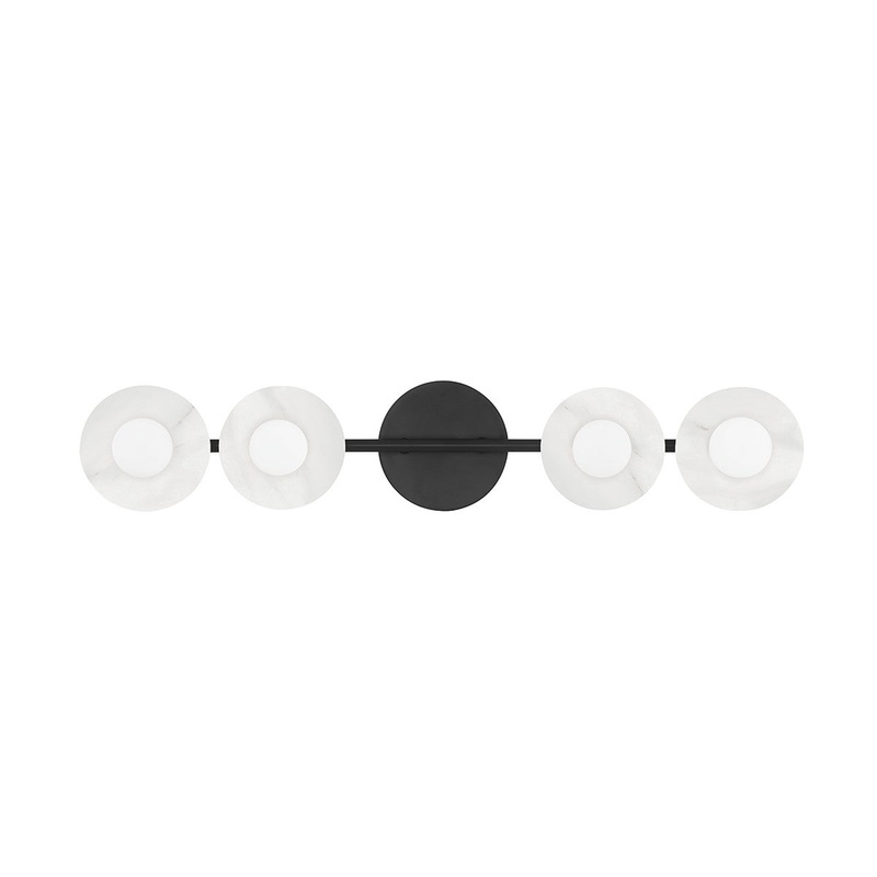 Hudson Valley 9204-OB Elmont Four Light Bath Bracket, Old Bronze