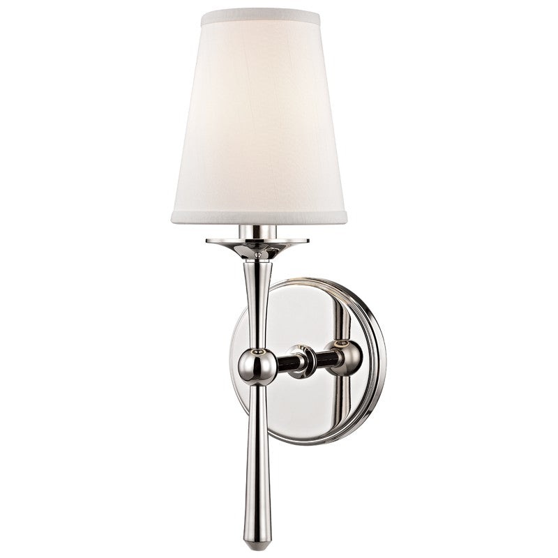 Hudson Valley 9210-PN Islip One Light Wall Sconce, Polished Nickel