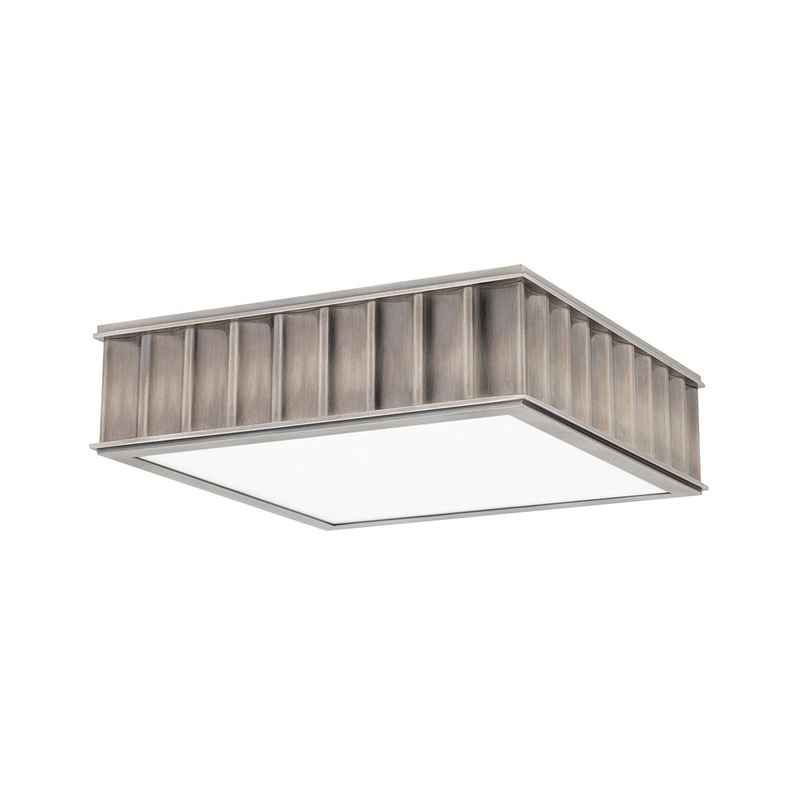 Hudson Valley 931-HN Middlebury Two Light Flush Mount, Historic Nickel (Discontinued)