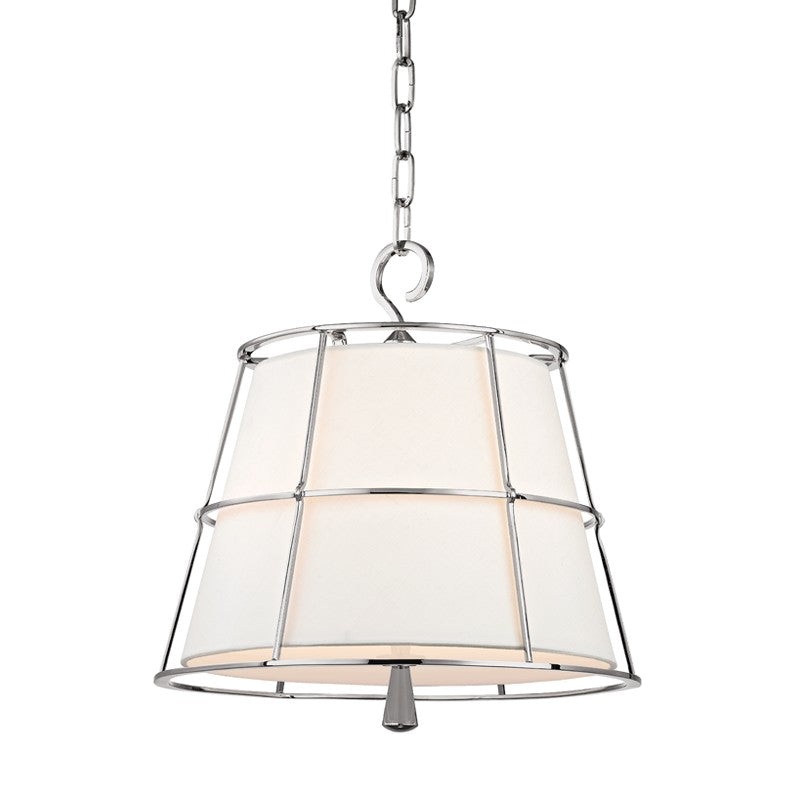 Hudson Valley 9816-PN Savona Two Light Pendant, Polished Nickel (Discontinued)